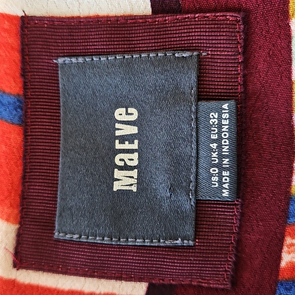 MAEVE Au Revoir Geometric Design Dress, size 0 - Picture 11 of 15